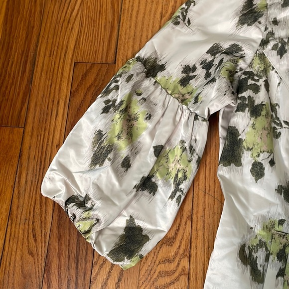 Tribal Balloon Sleeve Floral Print Jacket size 4 - Picture 6 of 9